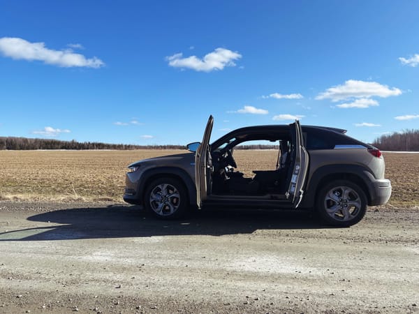 A 2023 Mazda MX-30 is already so behind the times that it’s future-proof